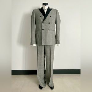 Sexprimer Double Breasted Checkered tux suit